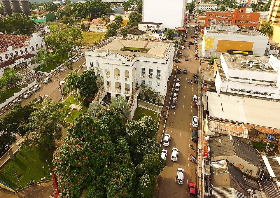 Vista de Porto Velho (RO), contexto urbano de marketing para desentupidoras em Porto Velho