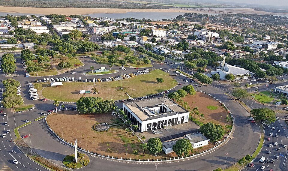 Vista de Boa Vista (RR), contexto urbano de marketing para desentupidoras em Boa Vista