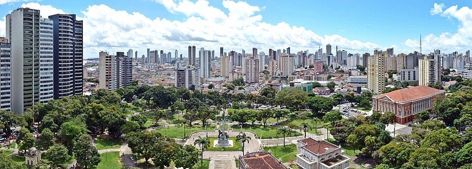 Vista de Belém (PA), contexto urbano de marketing para desentupidoras em Belém
